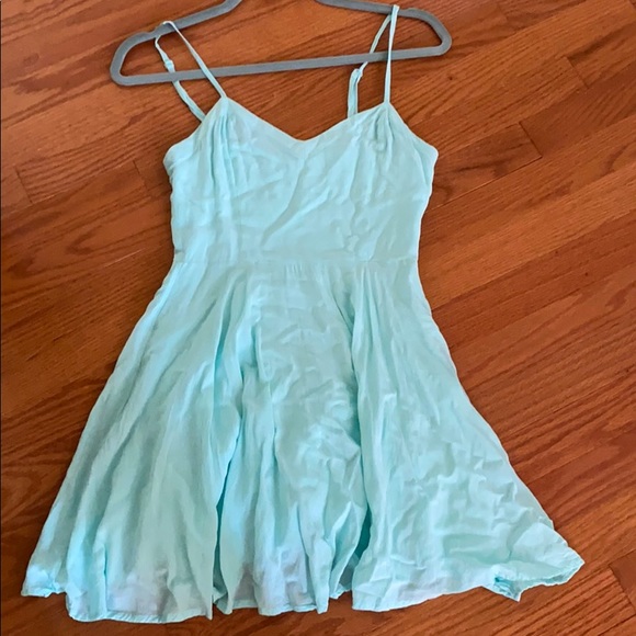 Aritzia Dresses Aritzia Mint Green Talula Mini Dress Poshmark
